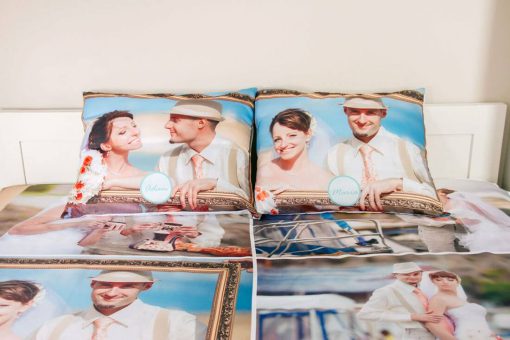vankúše s vlastnou fotografiou