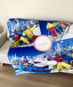 Jednovrstvová plyšová deka 150x150