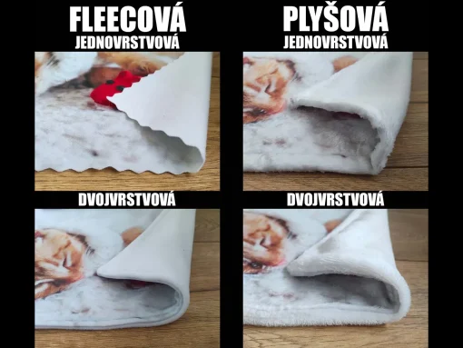 Porovnanie materiálov - koláž