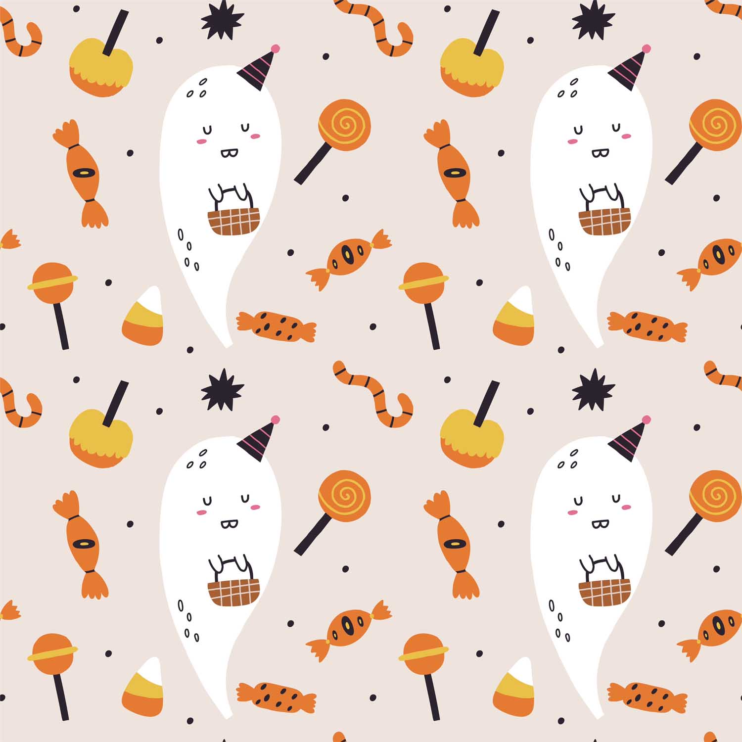 Halloween z duszkiem i słodyczami halloween_z_duszkiem_i_słodyczami