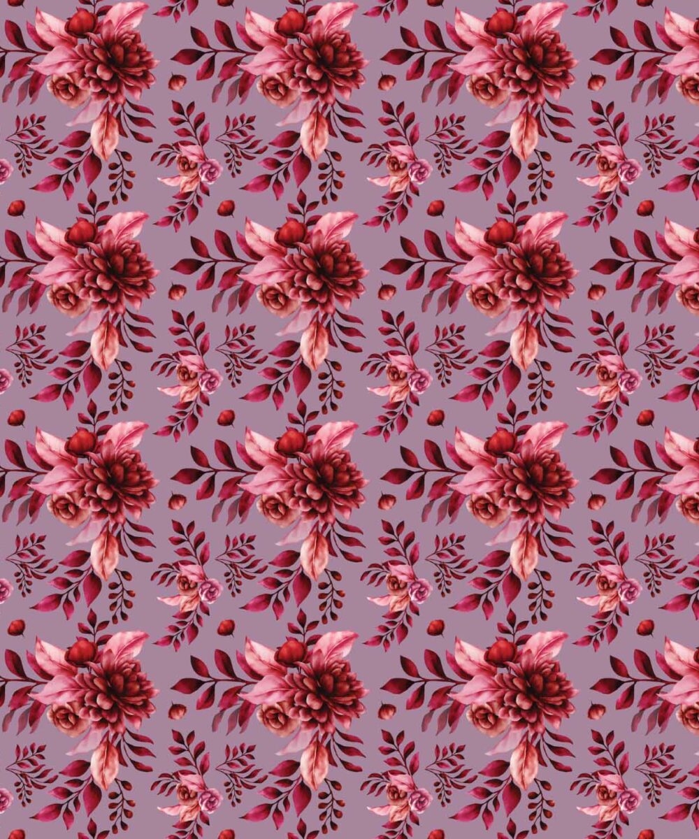 akwarelowe_kwiaty_w_głębokich_odcieniach_czerwieni
