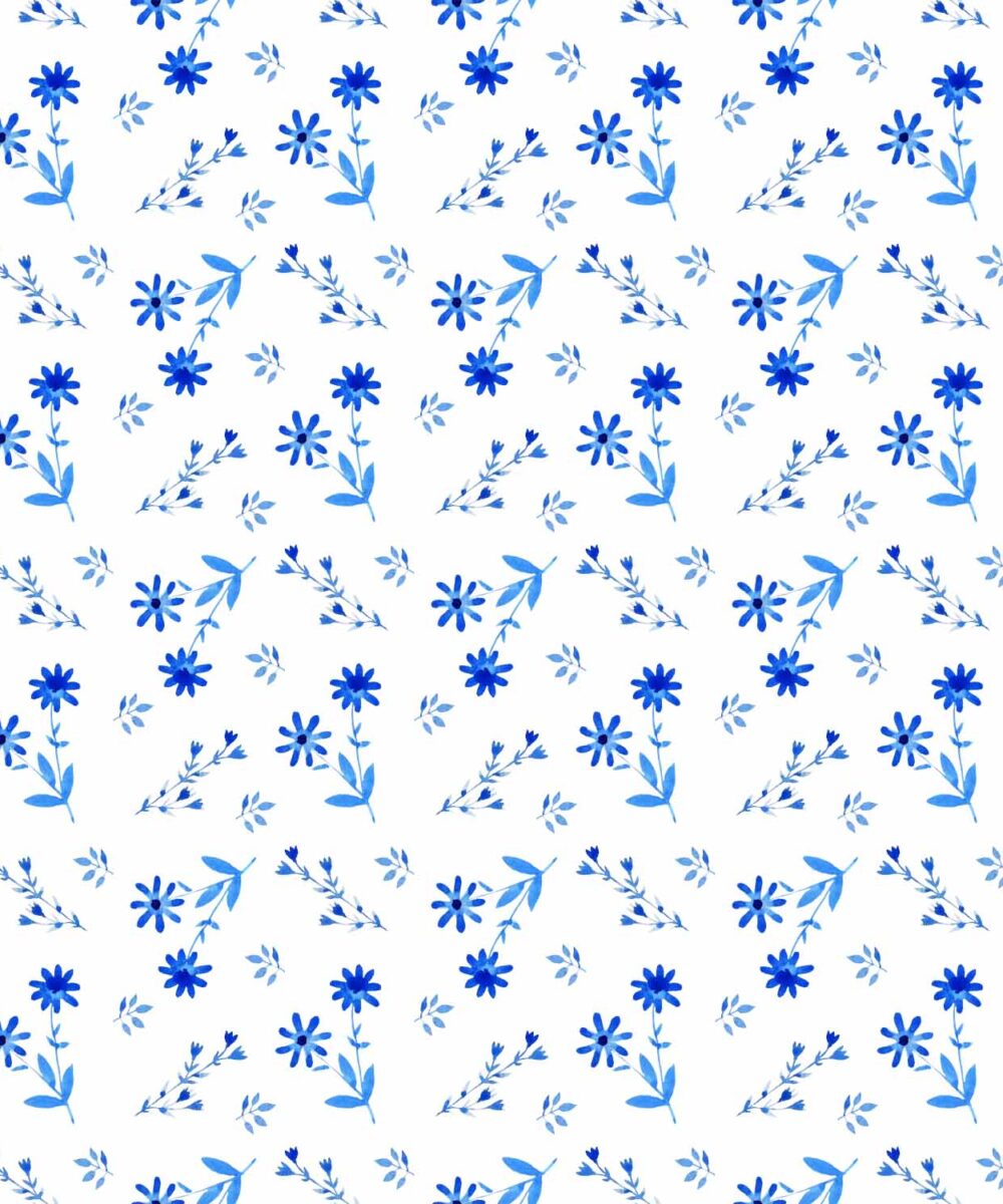 minimalistyczne_akwarelowe_kwiaty_w_odcieniach_granatu