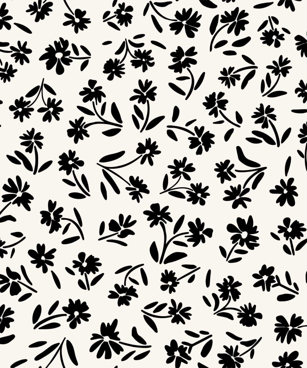 nowoczesny_monochromatyczny_wzór_kwiatowy